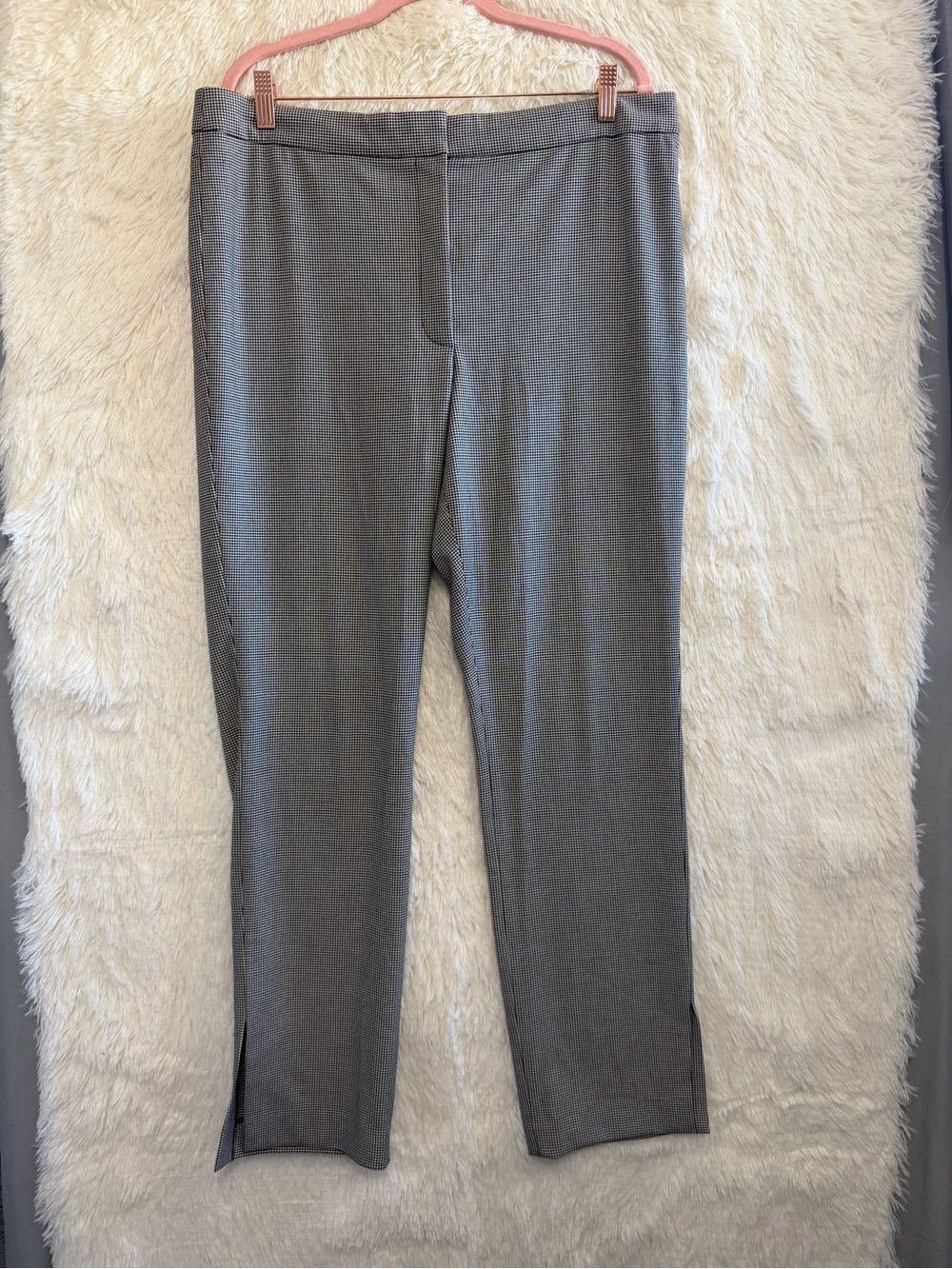 Babaton Aritzia Womens Houndstooth Numero Pants Size 16/Plus Size Dark Academia